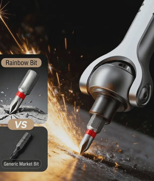 25-in-1 Magnetische Ratel Schroevendraaierset met 45-Tands Mechanisme en Koffer