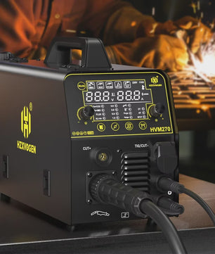 HZXVOGEN HVM270 6-in-1 Multi-Proces Lasmachine (MIG/TIG/MMA/CUT/SPOT) 220V Inverter