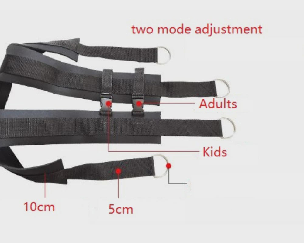 Kracht Trainingsharnas met Sled Belt en Trekriem voor Fitness & Agility