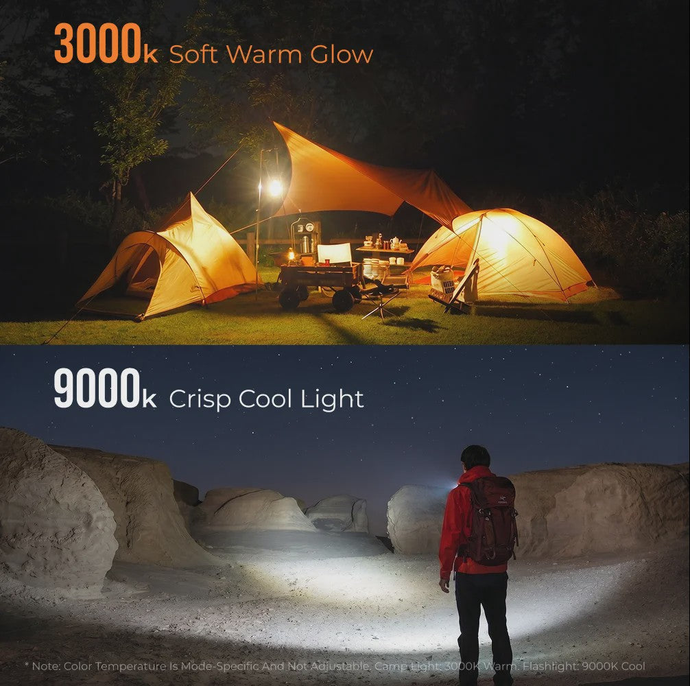 FLEXTAIL ZERO LANTERN: Ultralichte Campinglamp (56g) met 300LM LED & IPX5 Waterdichtheid