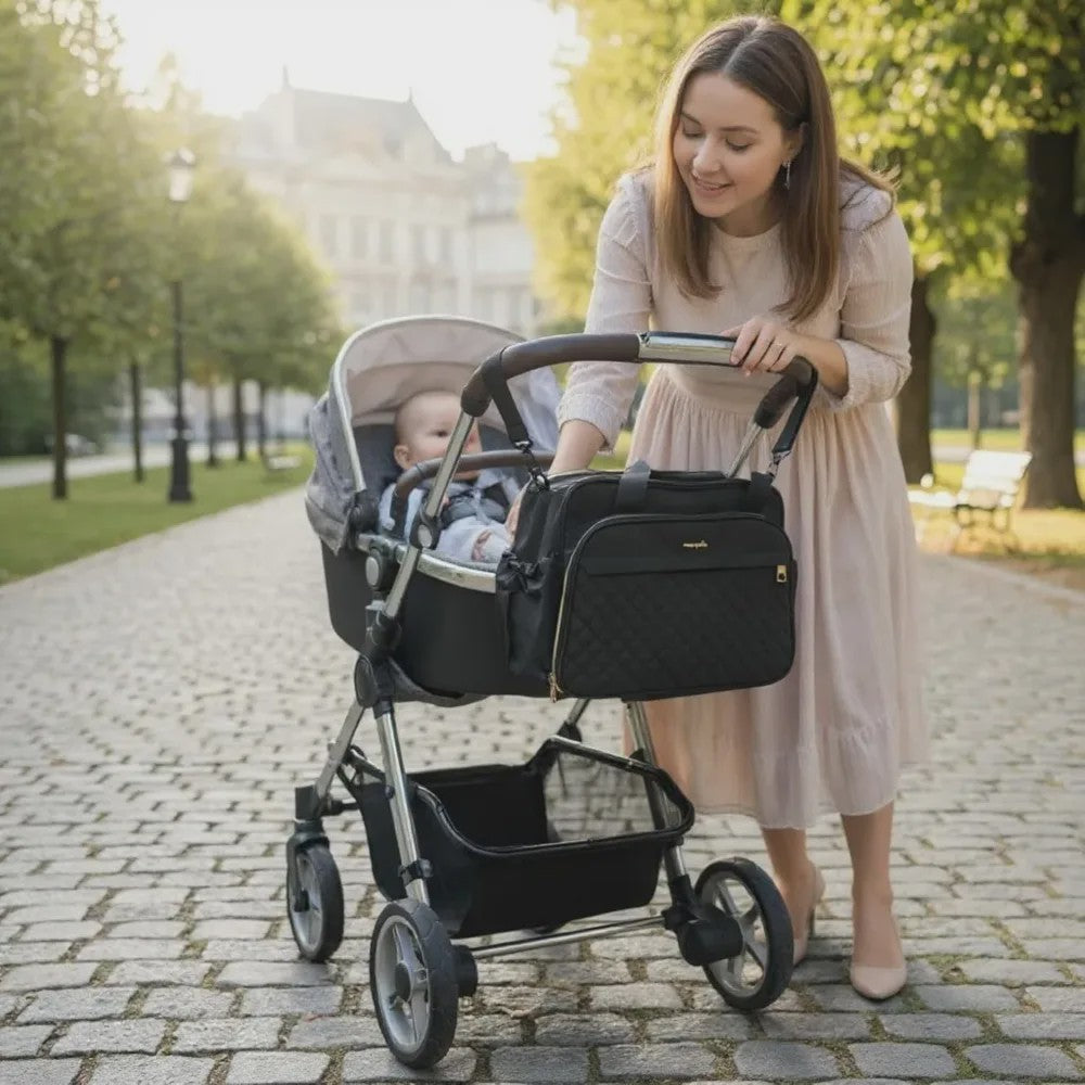 Baby Luiertas Crossbody & Schoudertas - Ruim & Praktisch voor Onderweg