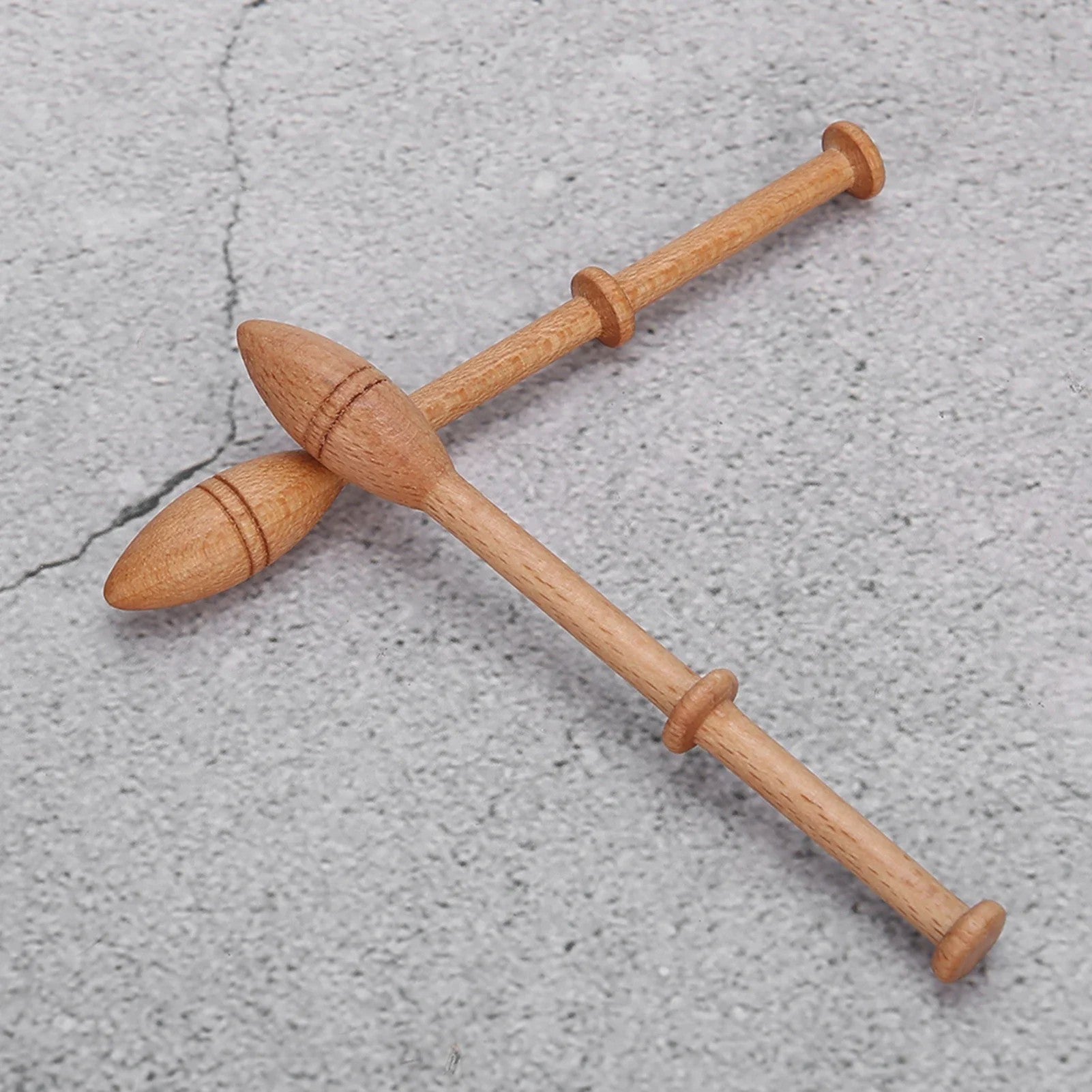 12x Houten Kantklosjes - Antiek & Ambachtelijk Handwerkgereedschap