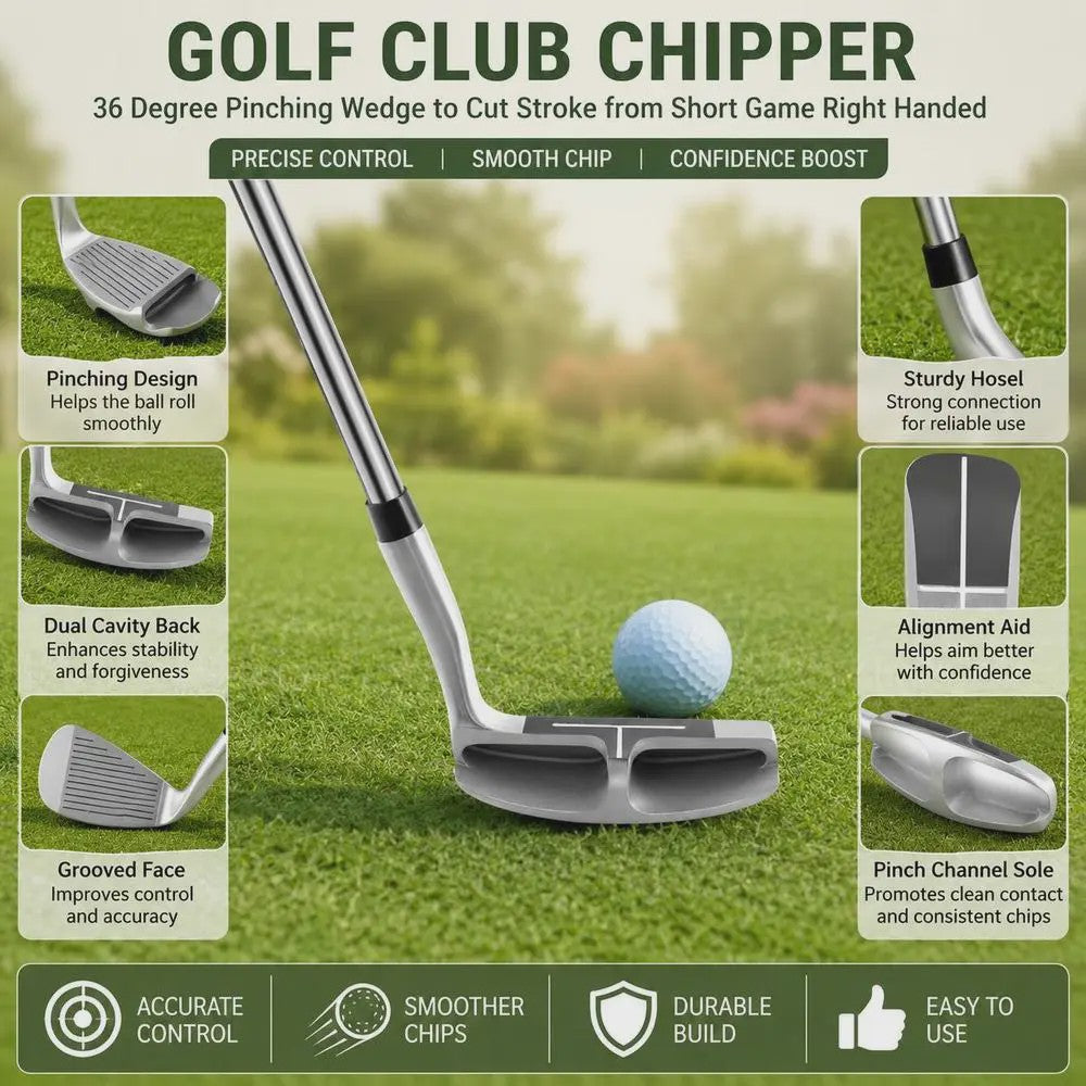 Golf Chipper Club - Perfect voor korte spel training rechtshandigen