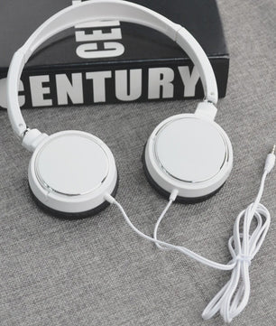 Universele 3.5mm Bedrade Koptelefoon - Opvouwbaar, Draagbaar, Noise Cancelling voor Muziek & Gaming