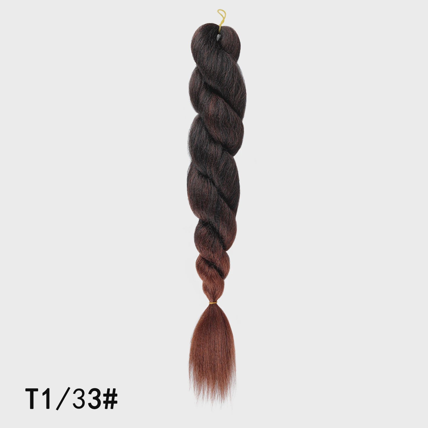 Ombre Jumbo Synthetisch Vlecht Haar - 2-Tone Kleuren voor DIY Kapsels