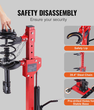 Hydraulische Veercompressor 4.5 Ton - Krachtige Coil Spring Compressor voor Auto's