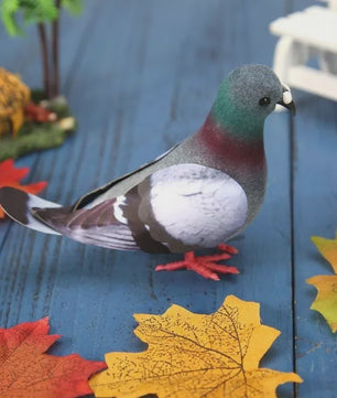 Levensechte Kunstduif van Schuim - Decoratie voor Huis en Tuin
