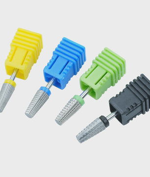 Professionele Wolframcarbide Nagelboor Bit Set - Voor Manicure & Tandheelkunde