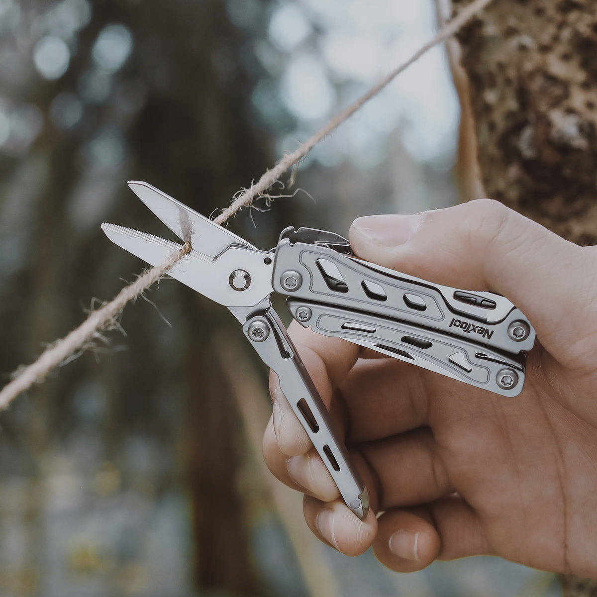 NexTool Mini Flagship F12 15-in-1 Multitool: Compacte EDC-vouwtool met tang, schaar, vijl en meer voor outdoor