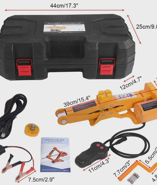 Elektrische Autokrik 2 Ton 12V - Snel Banden Wisselen met Afstandsbediening