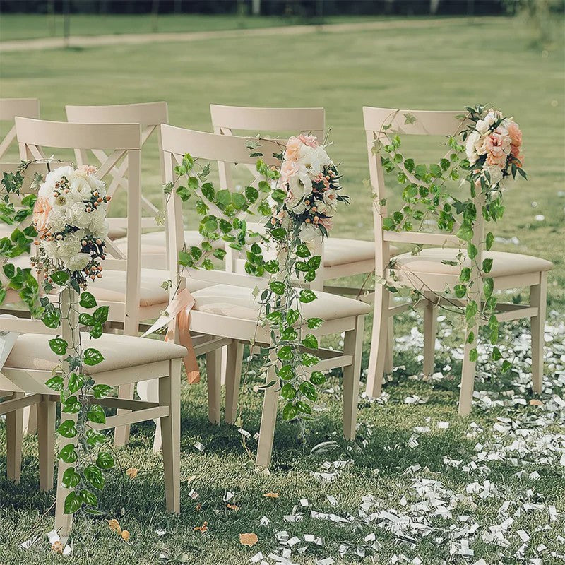 Kunstmatige Klimop Slinger - Groene Nep Plant voor Tuin, Muur, Bruiloft & Feest Decoratie