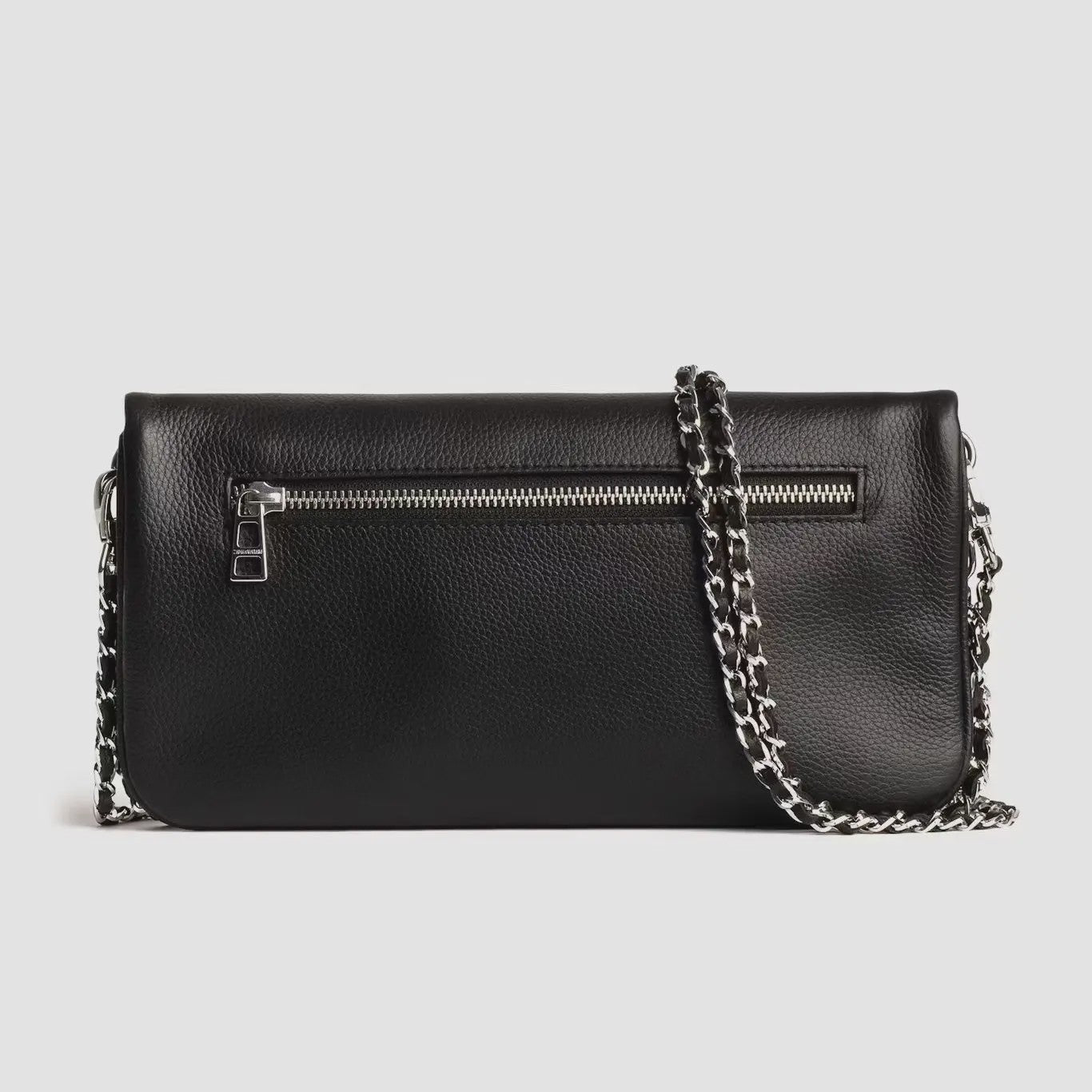 Luxe Dames Crossbody Tas met Ketting en Diamant Accent - Franse Stijl