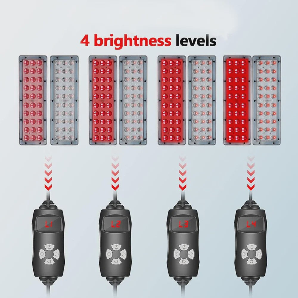 Professionele Roodlichttherapie Lamp 660nm & 850nm voor Huidverzorging en Pijnverlichting