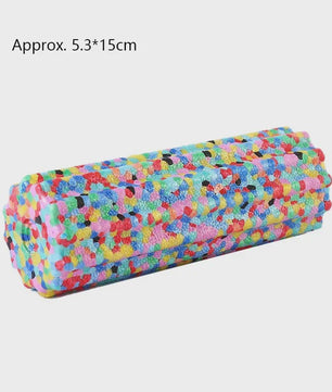 Kleurrijke Yoga Foam Roller 15x5.3cm - Zachte Textuur voor Spierherstel & Pilates