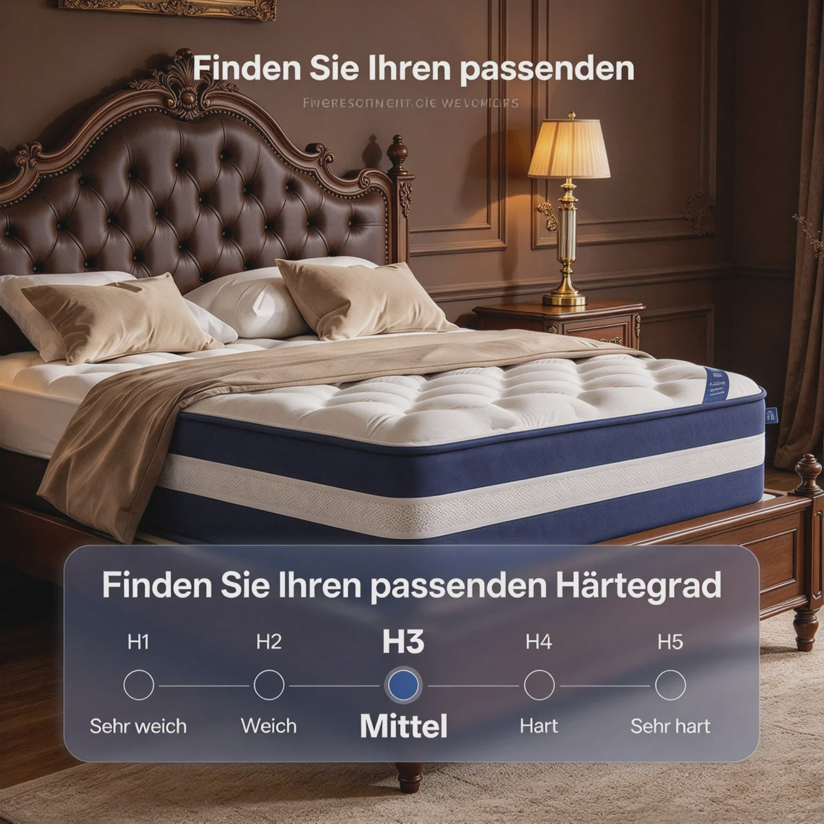 7-Zone Pocket Spring Hybride Matras 25cm Dik - Ademend & Bewegingsisolerend - Diverse Maten
