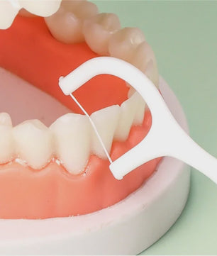Professionele Tandflosstokjes - Draagbaar & Wegwerp voor Optimale Mondhygiëne