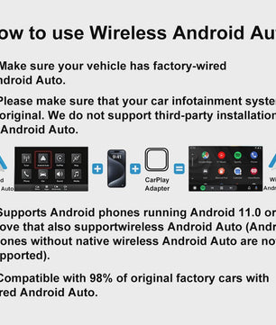 Draadloze CarPlay & Android Auto Adapter: Upgrade je autoradio met Plug & Play gemak