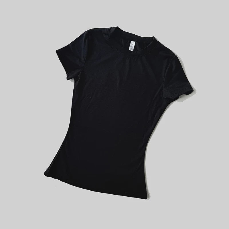 Seamless Sport Top Dames Korte Mouw - Yoga, Fitness & Running