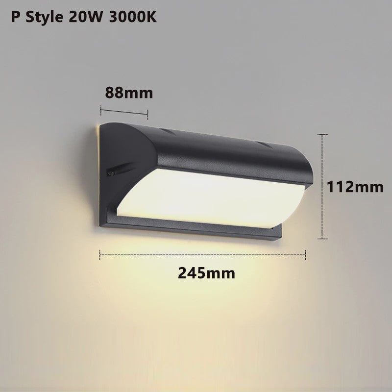 Waterdichte LED Buitenmuurverlichting met Bewegingssensor - IP65
