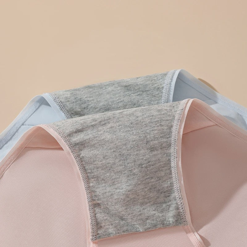 Hoge Taille Dames Slips voor Menstruatie - Lekvrij & Ademend Katoen