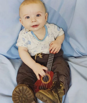 Houten Mini Gitaar Speelgoed met 4 Snaren - Ideaal voor Kinderen en Beginners