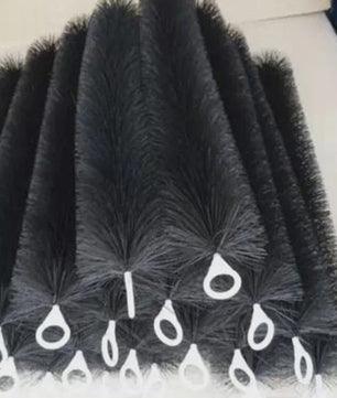 70x Aquarium Filter Borstels (30/40/50cm) - Groen/Zwart - Geluidsreducerend