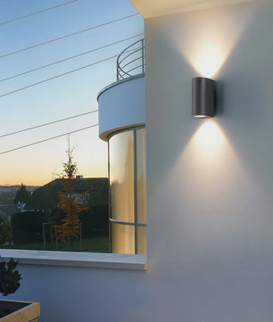 Moderne LED Wandlamp IP65 Waterdicht - Binnen & Buiten - 5W/10W Up/Down Licht - Kubus Design voor Tuin & Portiek