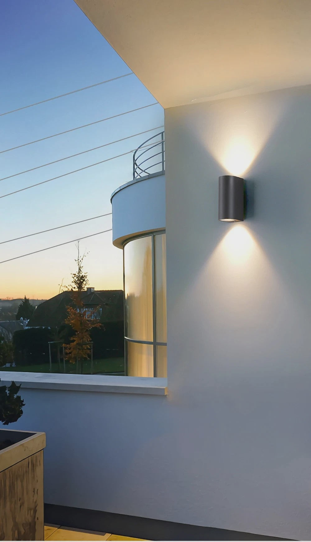 Moderne LED Wandlamp IP65 Waterdicht - Binnen & Buiten - 5W/10W Up/Down Licht - Kubus Design voor Tuin & Portiek