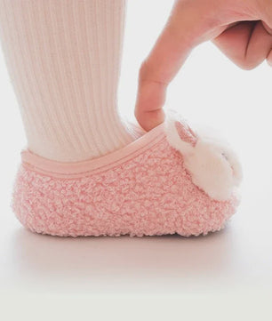 Schattige Konijn Pluche Slofjes voor Kinderen - Zacht & Antislip Binnenshuis