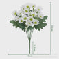 Kunstboeket Margrieten - Zijden Bloemen voor Decoratie (32cm)