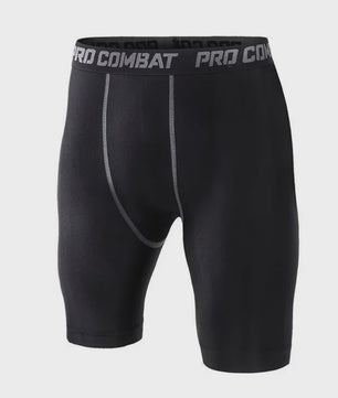 Heren Compressie Sportlegging Shorts - Sneldrogend & Stretch voor Fitness, Hardlopen, Basketbal Training