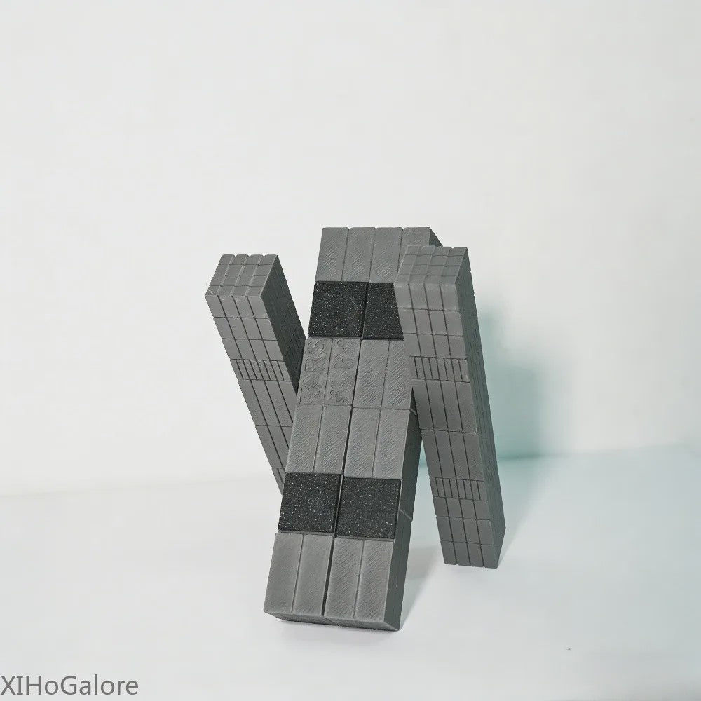 3D Geprinte Tars Robot Model - Metaalafwerking - Sci-Fi Bureau Decoratie
