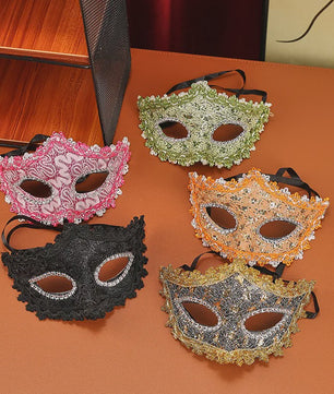 Luxe Venetiaans Masker - Half Gezicht Feest & Festival Accessoire