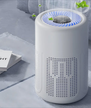 HOMEFISH USB Luchtzuiveraar met Negatieve Ionen - Verwijdert Formaldehyde & Geurtjes