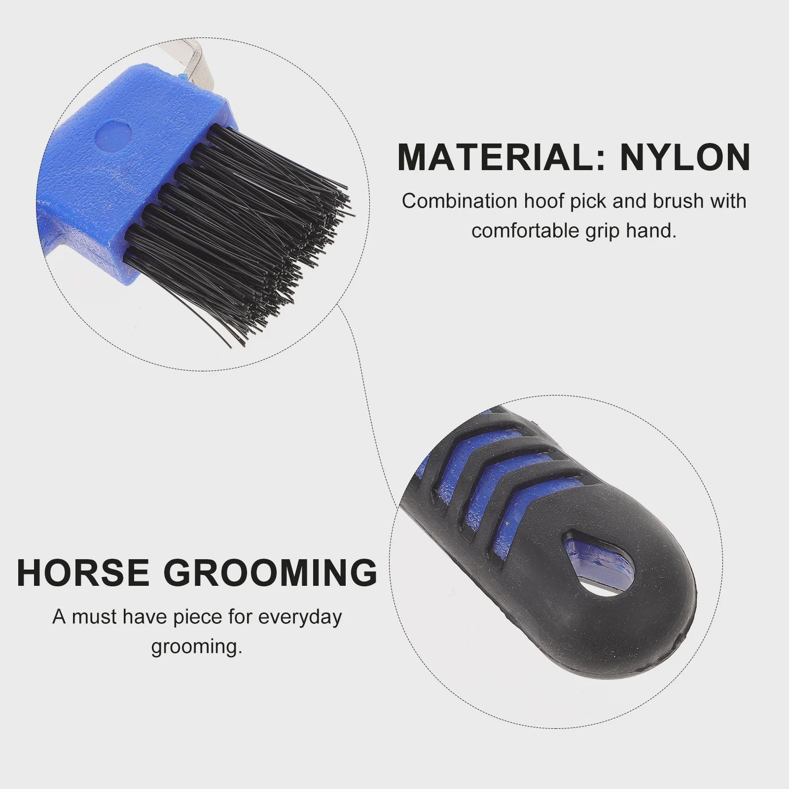 Paardenhoef Krabber met Borstel - Duurzaam & Comfortabel