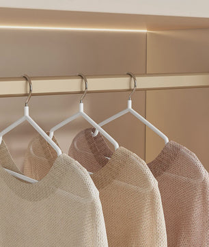 Set van 25 Metalen Kledinghangers - Antislip & Krasvrij voor Garderobe & Slaapkamer