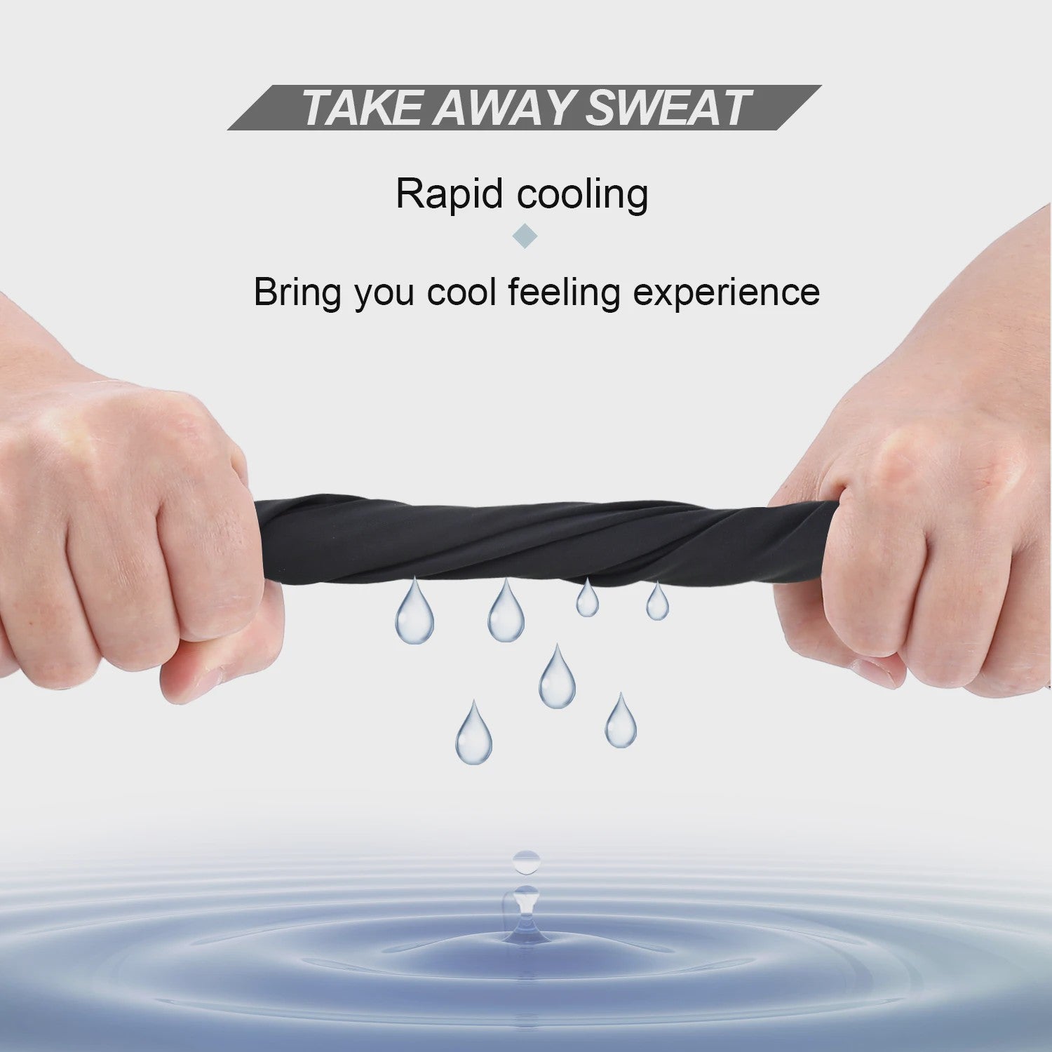Veelzijdige Ice Silk Bandana voor Zomer & Winter Sport - Ademend en Sneldrogend