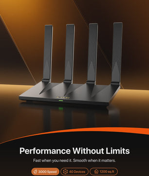 Tenda AX12 Pro AX3000 WiFi 6 Router: Supersnel Internet met Mesh, Gigabit & NFC
