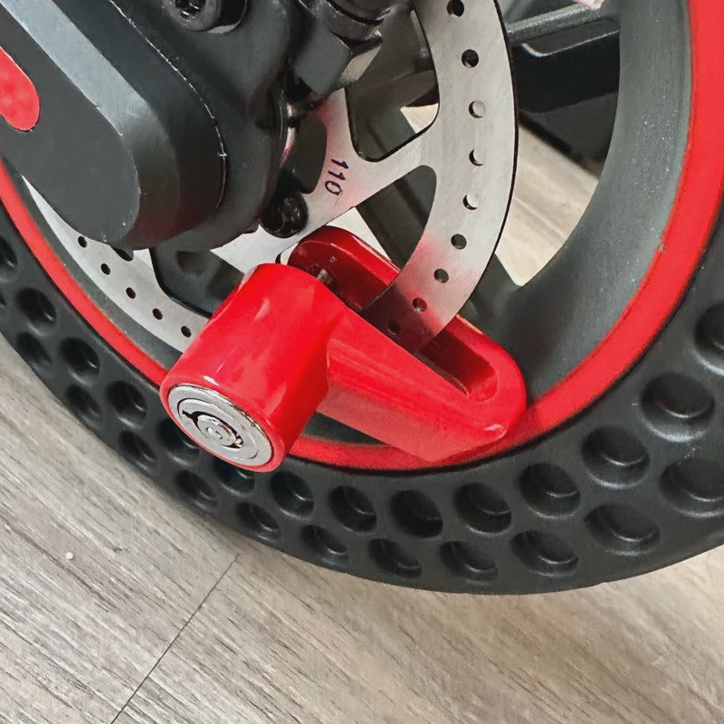 Universeel Schijfrem Slot voor Motor, Scooter & Fiets - Anti-diefstal Beveiliging