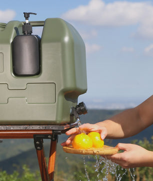 20L Draagbare Watercontainer met Kraan - Ideaal voor Camping, Vissen en Picknicks