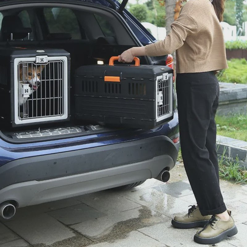 Draagbare Opvouwbare Hondenkennel & Reismand - Ideaal voor Auto en Vervoer