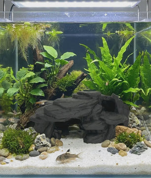 Realistische Rots Grot Decoratie voor Aquarium & Terrarium - Veilige Schuilplaats voor Vissen en Reptielen