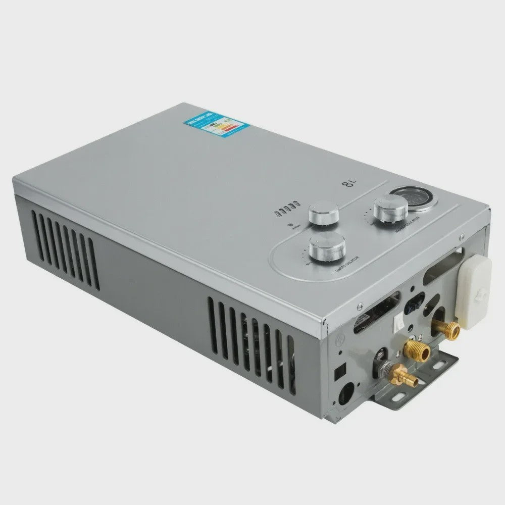 VEVOR LPG Gas Waterverwarmer - Direct Heet Water met 6L tot 18L Capaciteit