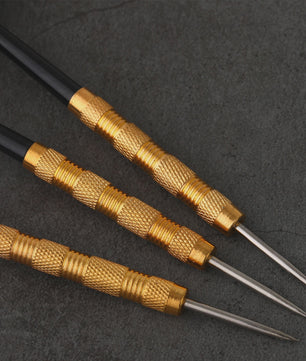 Compleet 18-delig IJzeren Dartpijl Set met 36 Vleugels en 36 Shafts