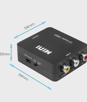 Universele HDMI AV RCA & VGA Converter Adapter | 1080p Ondersteuning