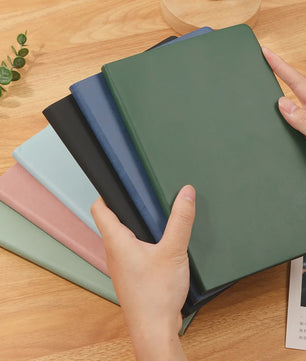 A5 Soft Leather Notitieboek - 120 Pagina's, Waterdicht & Comfortabel