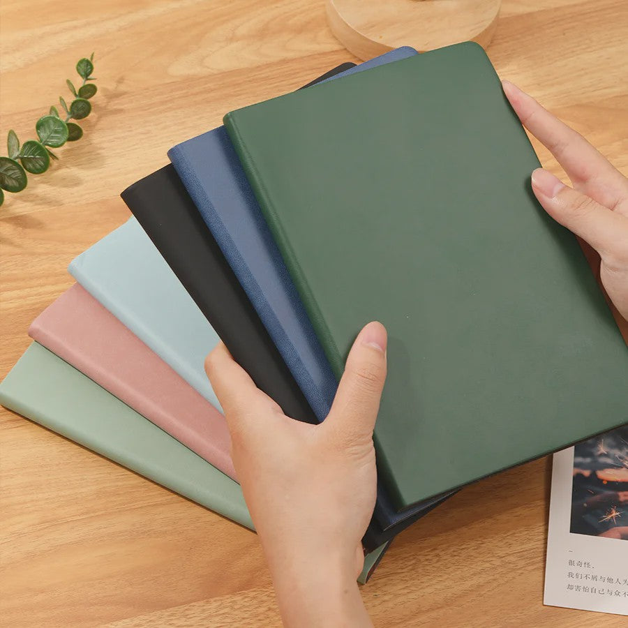A5 Soft Leather Notitieboek - 120 Pagina's, Waterdicht & Comfortabel