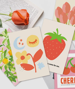 30x Esthetische Collage Posters Set - Trendy Wanddecoratie voor Meisjes & Vrouwen