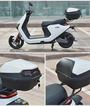 Motor Scooter Topkoffer - Grote Waterdichte Opbergbox met Slot