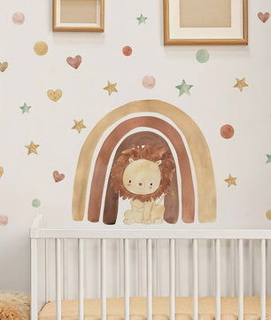 Schattige Bosdieren Muurstickers voor Kinderkamer, Babykamer & Peuterdecoratie - Vinyl Behang